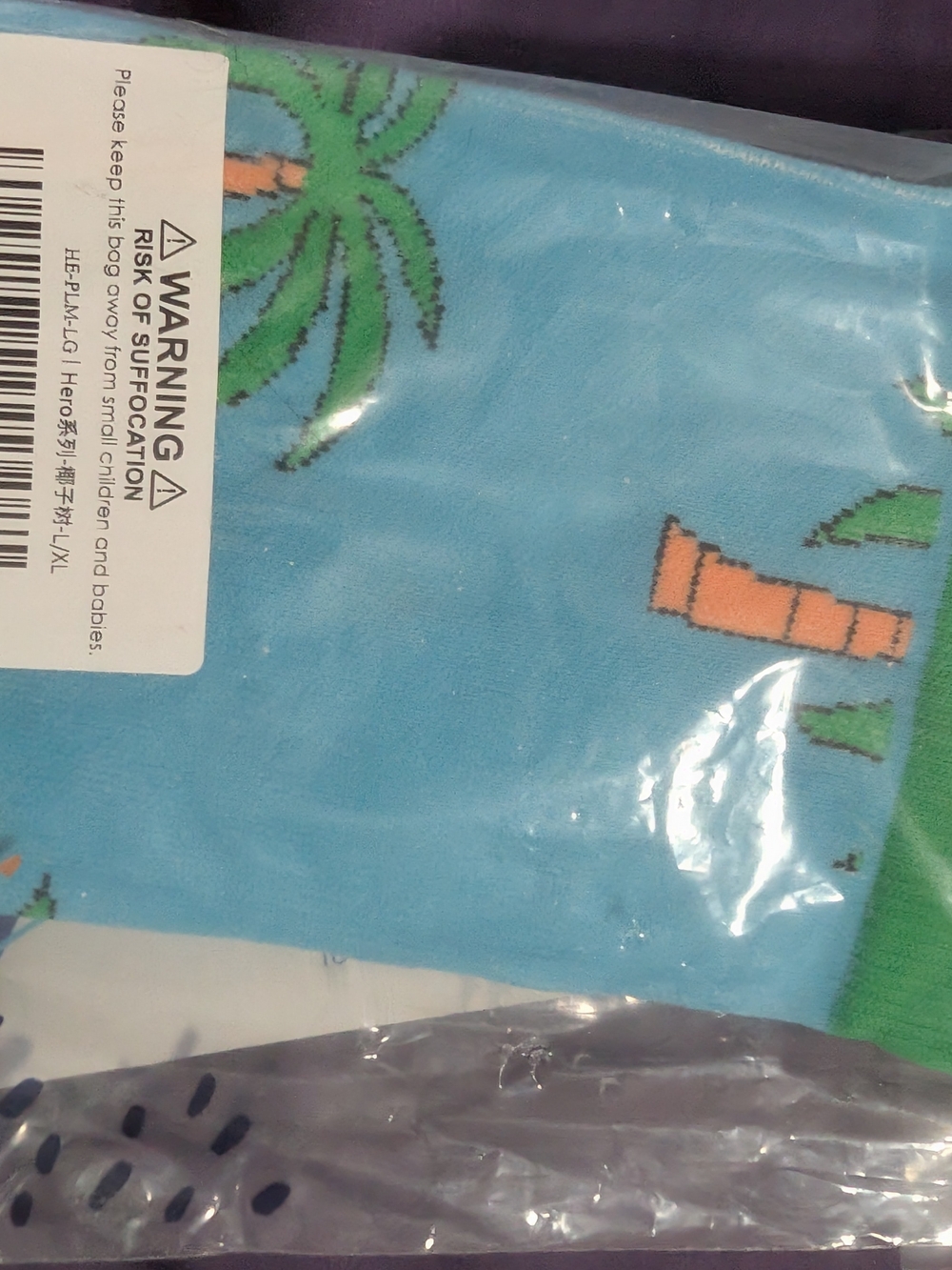 Nurse Yard Compression Socks Blue Tropical Palm Print